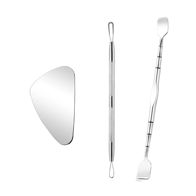 Facial Blackhead Removal Tool - Deep Cleansing Face Scraper Nose Whitehead Remover Skin Care Beauty Face Spatula