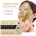10pcs SADOER 24K Golden Face Mask Moisturizing Face skincare Anti Wrinkle Nourishing Rejuvenation Facial Masks Skin Care